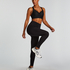 HKMX Performance Sport Leggings, Black