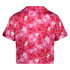 Satin Short-Sleeved Jacket, Pink