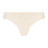 Invisible cotton thong, Beige