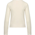 Cardigan Ribbed Jersey, White