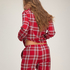 Flannel Pyjama Top, Red