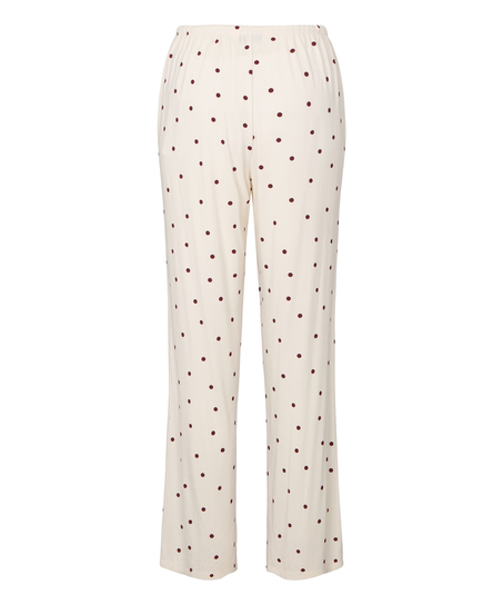 Pant Jersey Dot, White