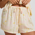 Satin Short, White