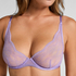 Isabelle Non-Padded Underwired Bra, Purple