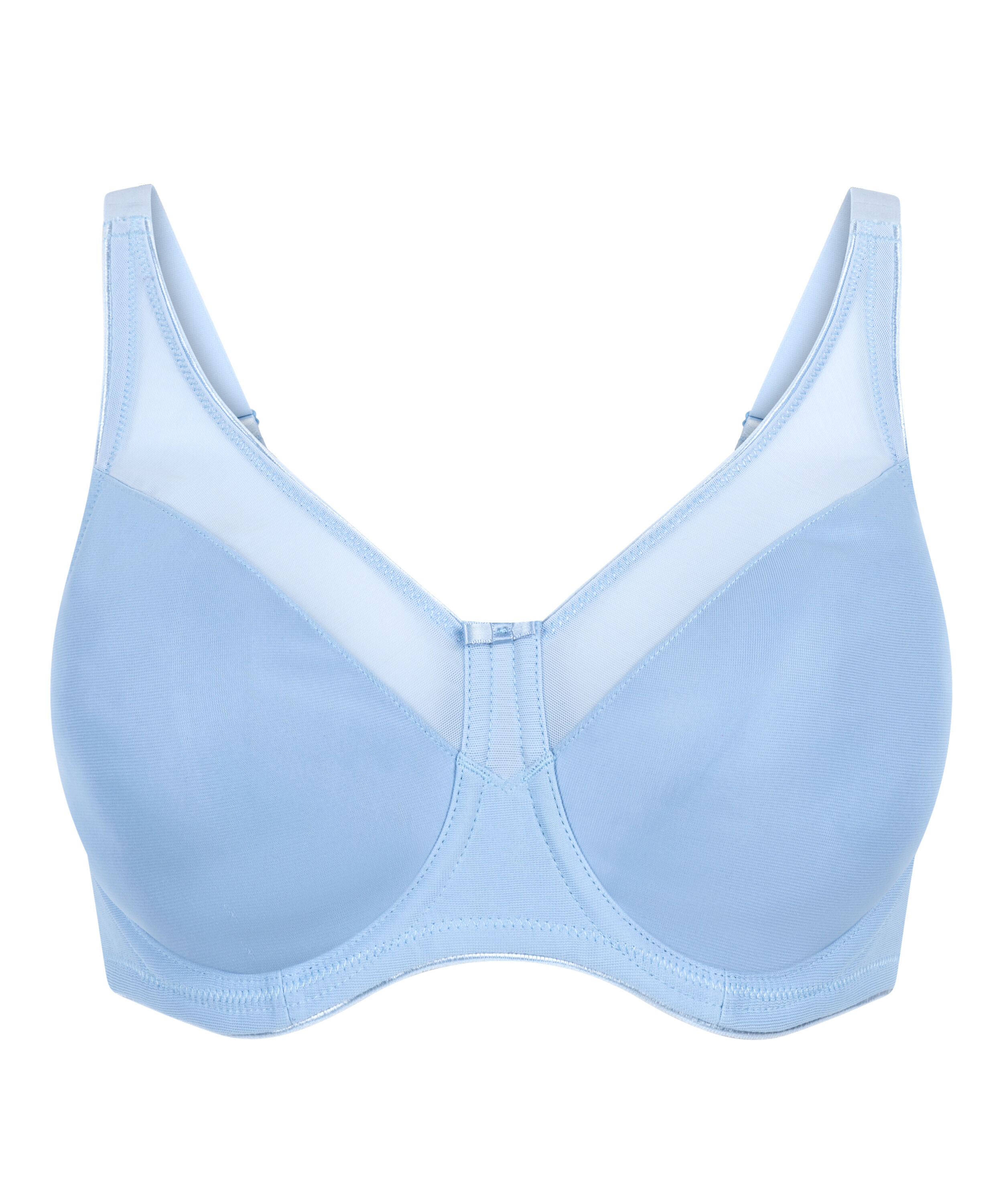 Nina Non-Padded Underwired Minimizer Bra, Blue