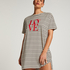Round Neck Nightshirt, Black