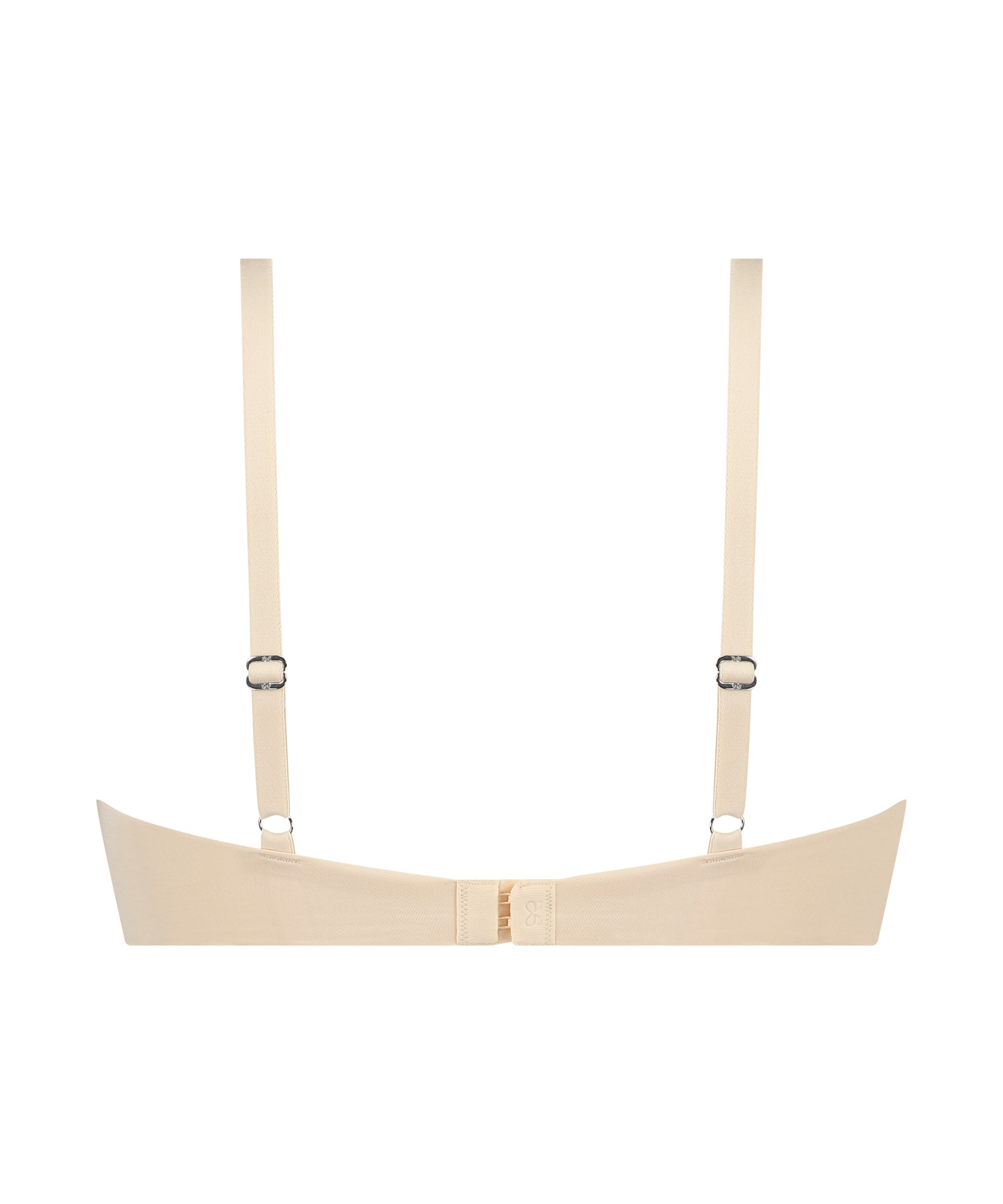 Smooth Padded Underwired Bra, Beige, main