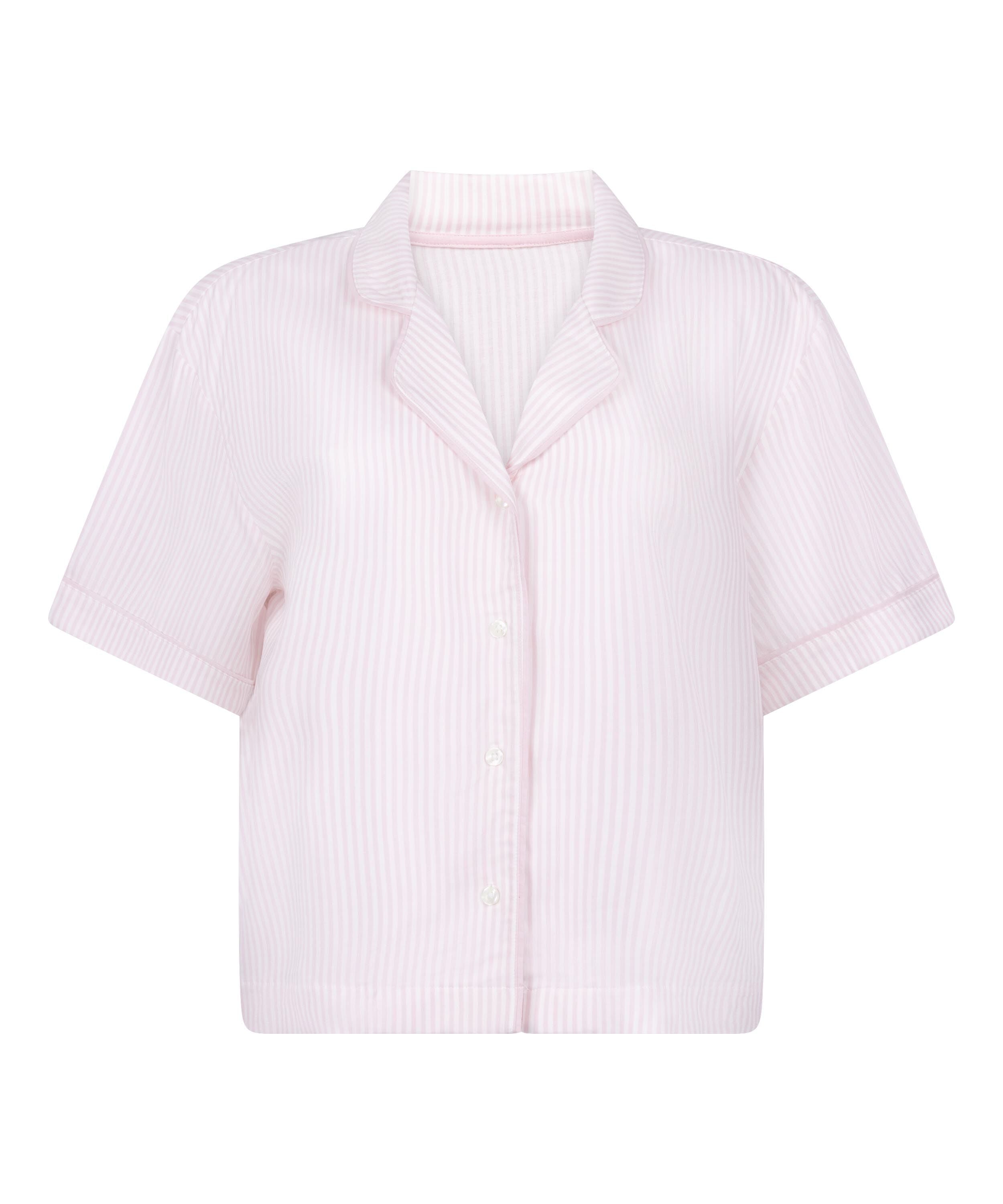 Pyjama short sleeve jacket, Pink