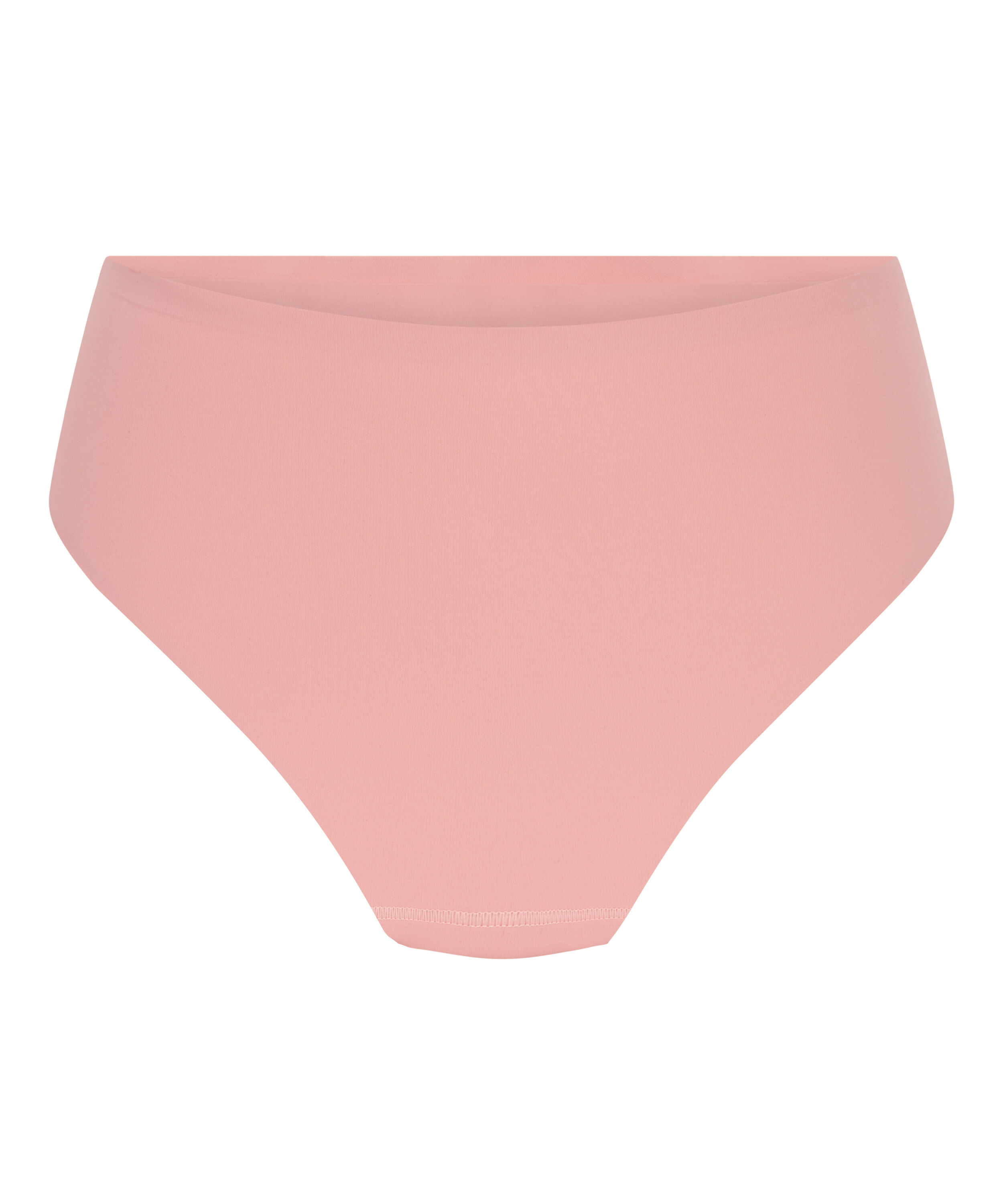 High Waisted Thong Smooth, Pink