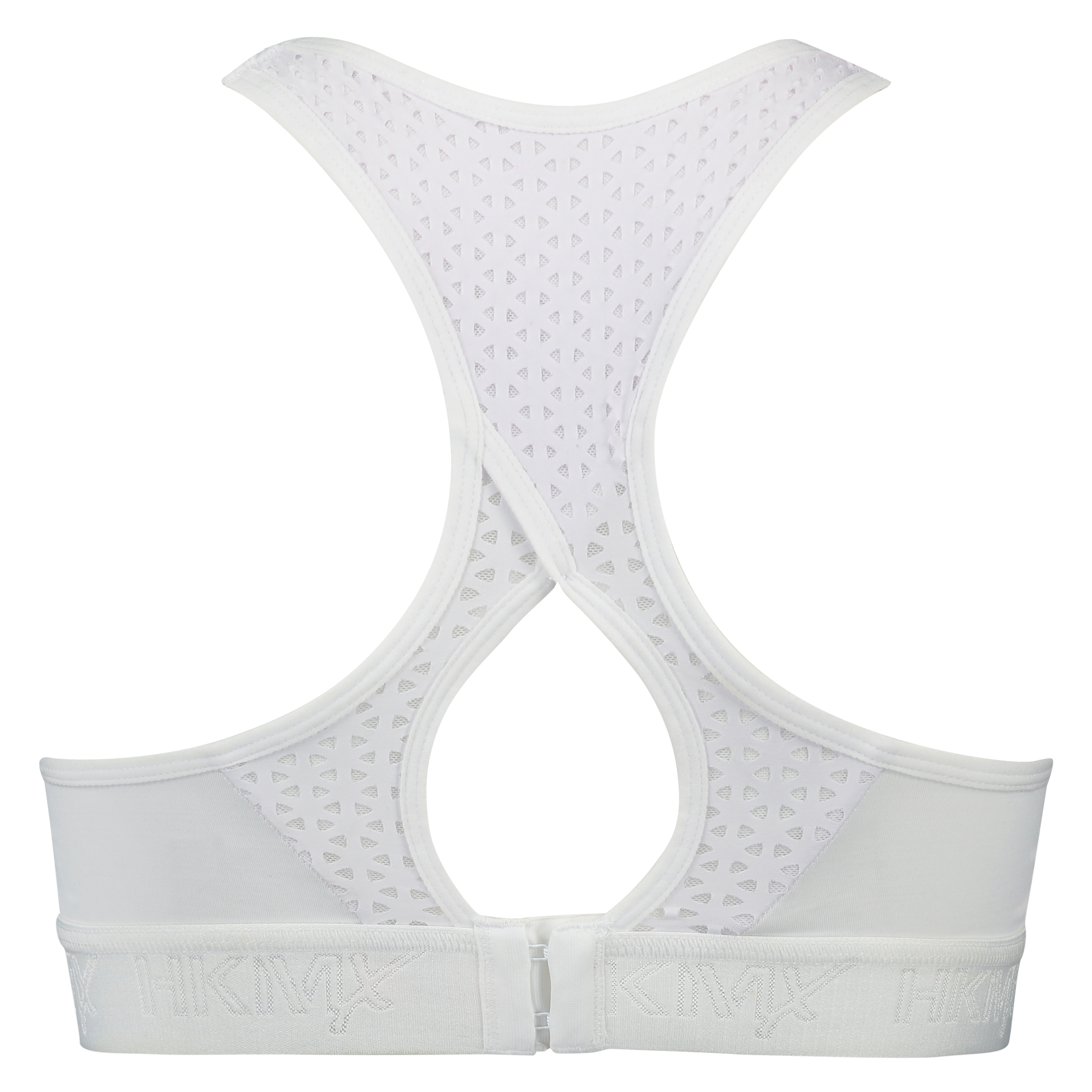 HKMX Sports bra The All Star Level 2, White, main