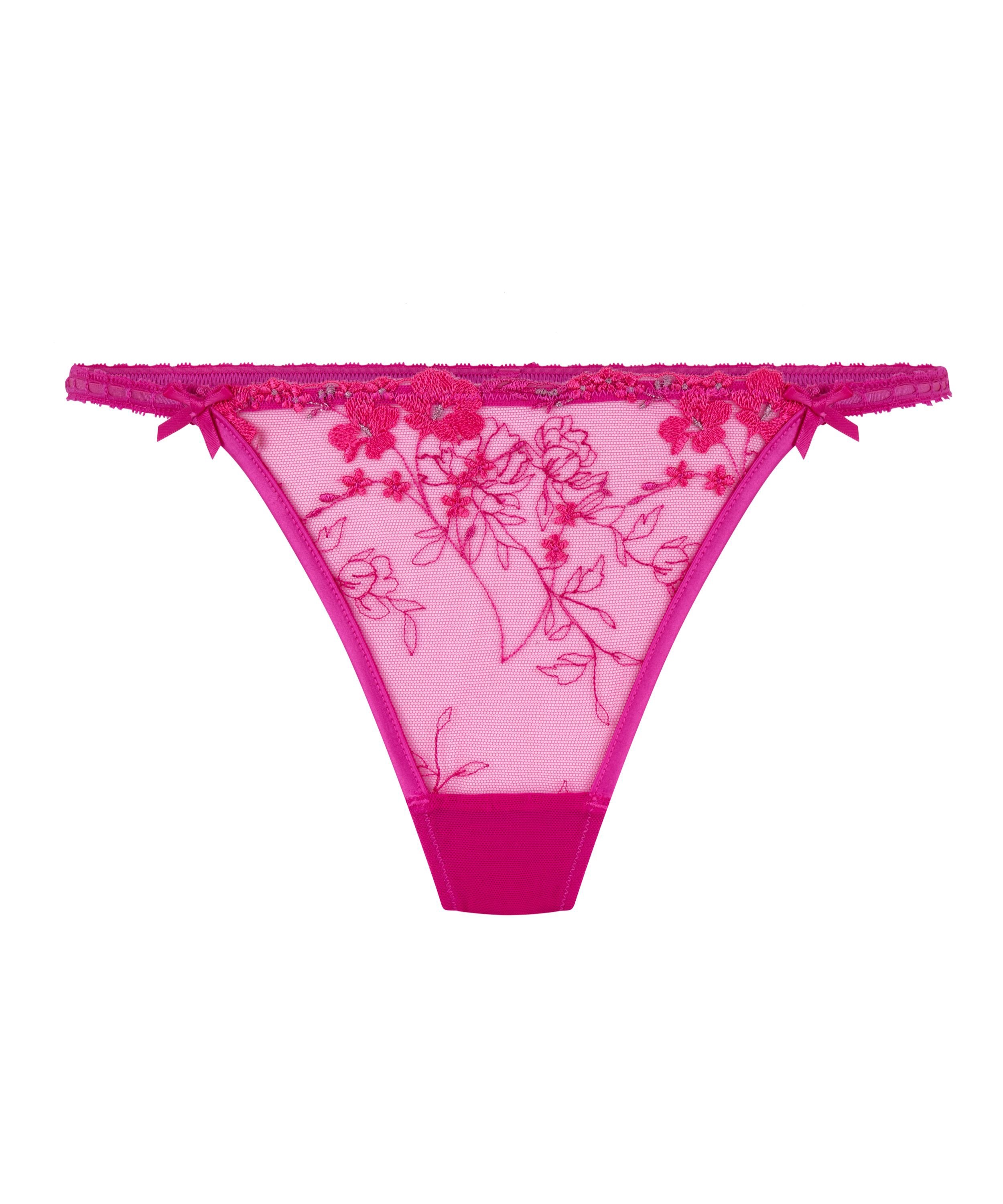 Peonie Highleg Thong, Pink, main