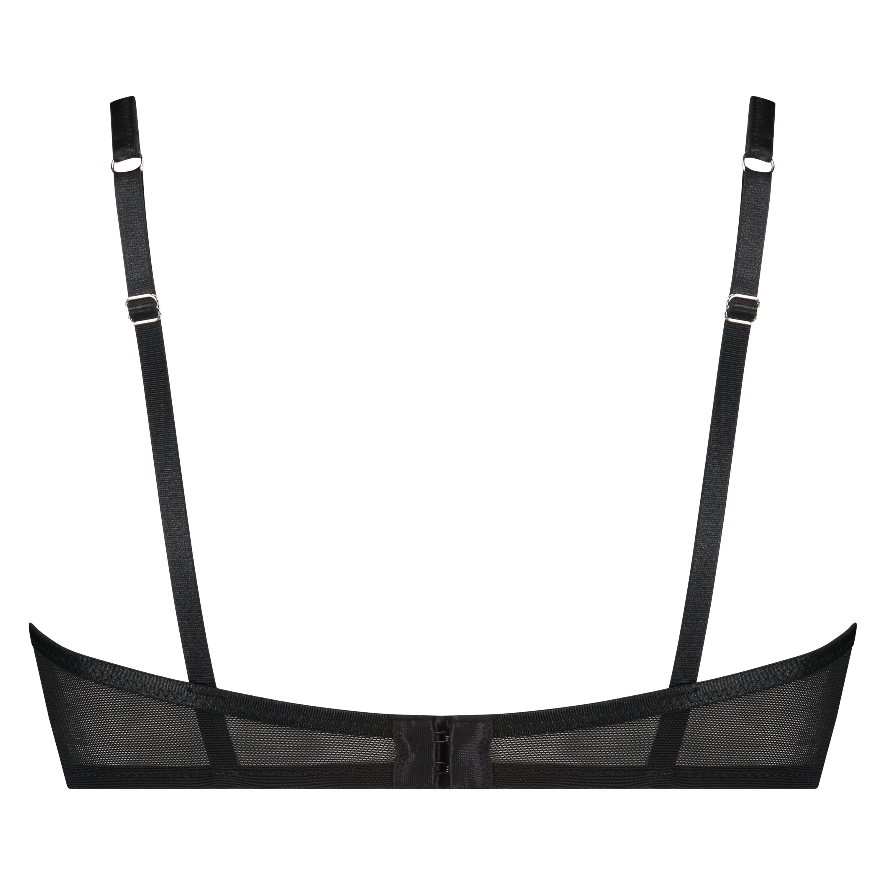 Sosha Non-Padded Underwired Bra, Black, main