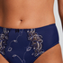 Diva High Knickers, Blue