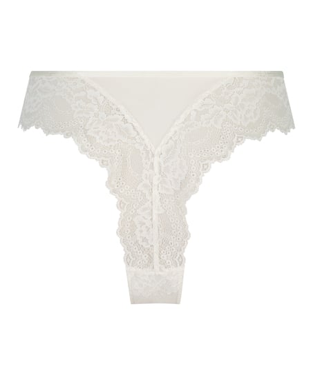 Dora High Leg Brazilian, White