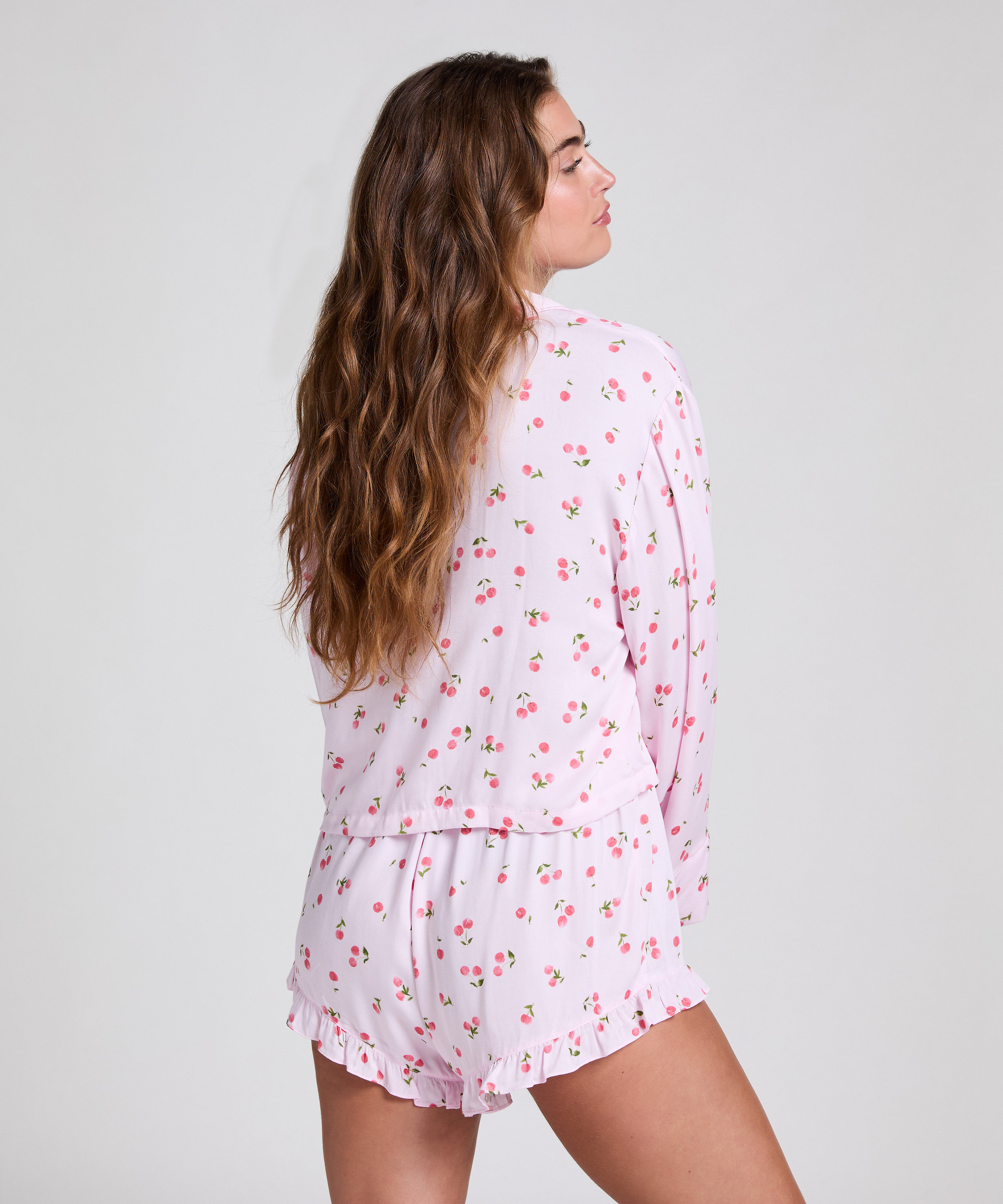 Pyjama Shorts, Pink, main