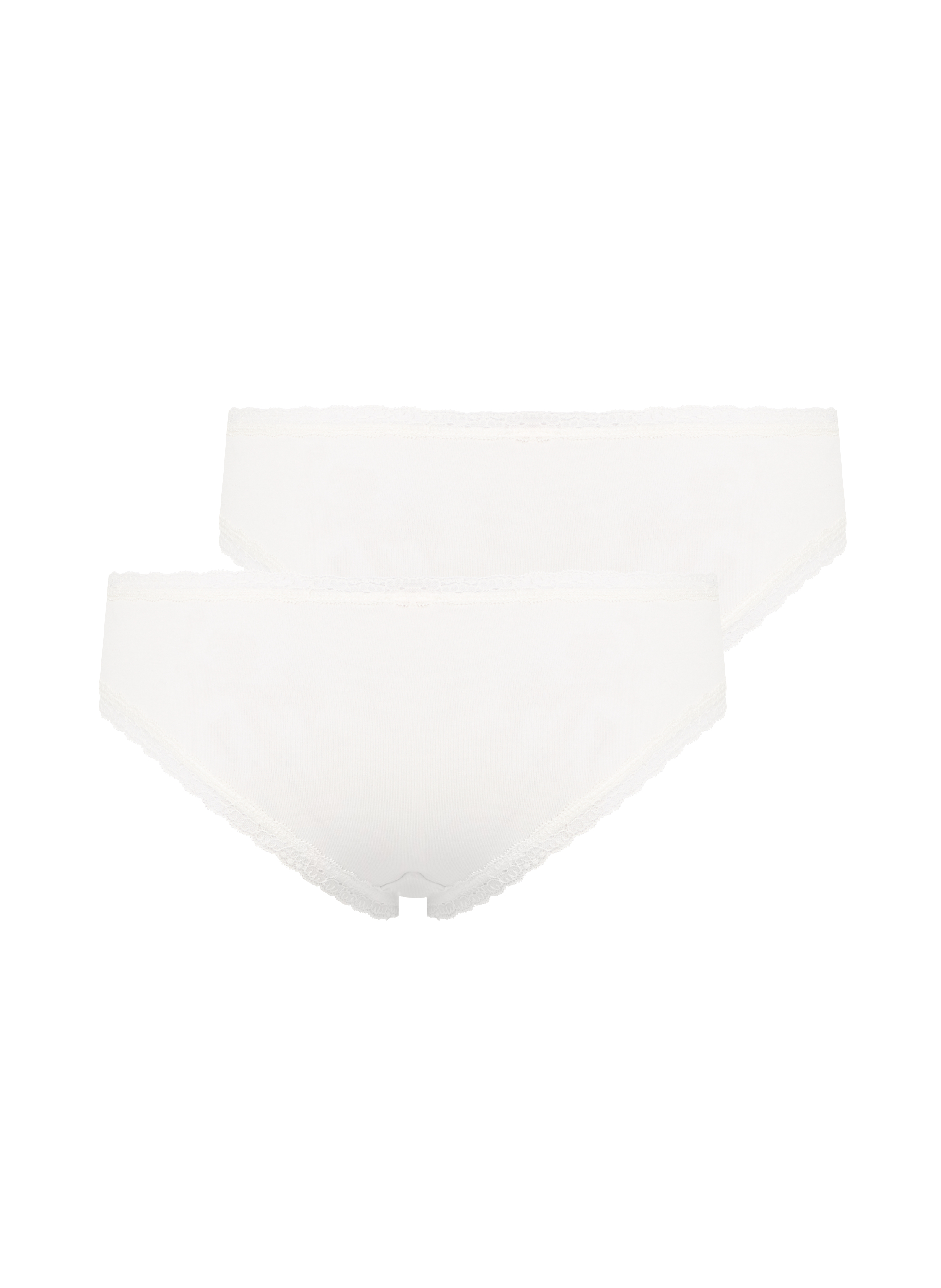 3-pack Georgia Cotton Brazilian shorts, White, main
