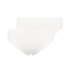 3-pack Georgia Cotton Brazilian shorts, White