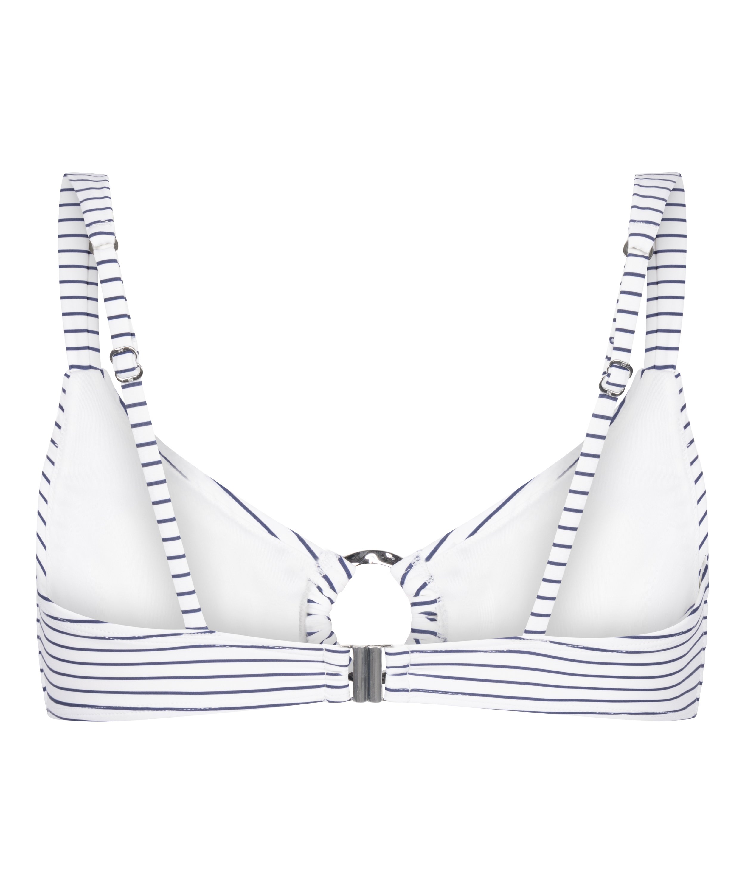 Bikinitop Stripes, White, main