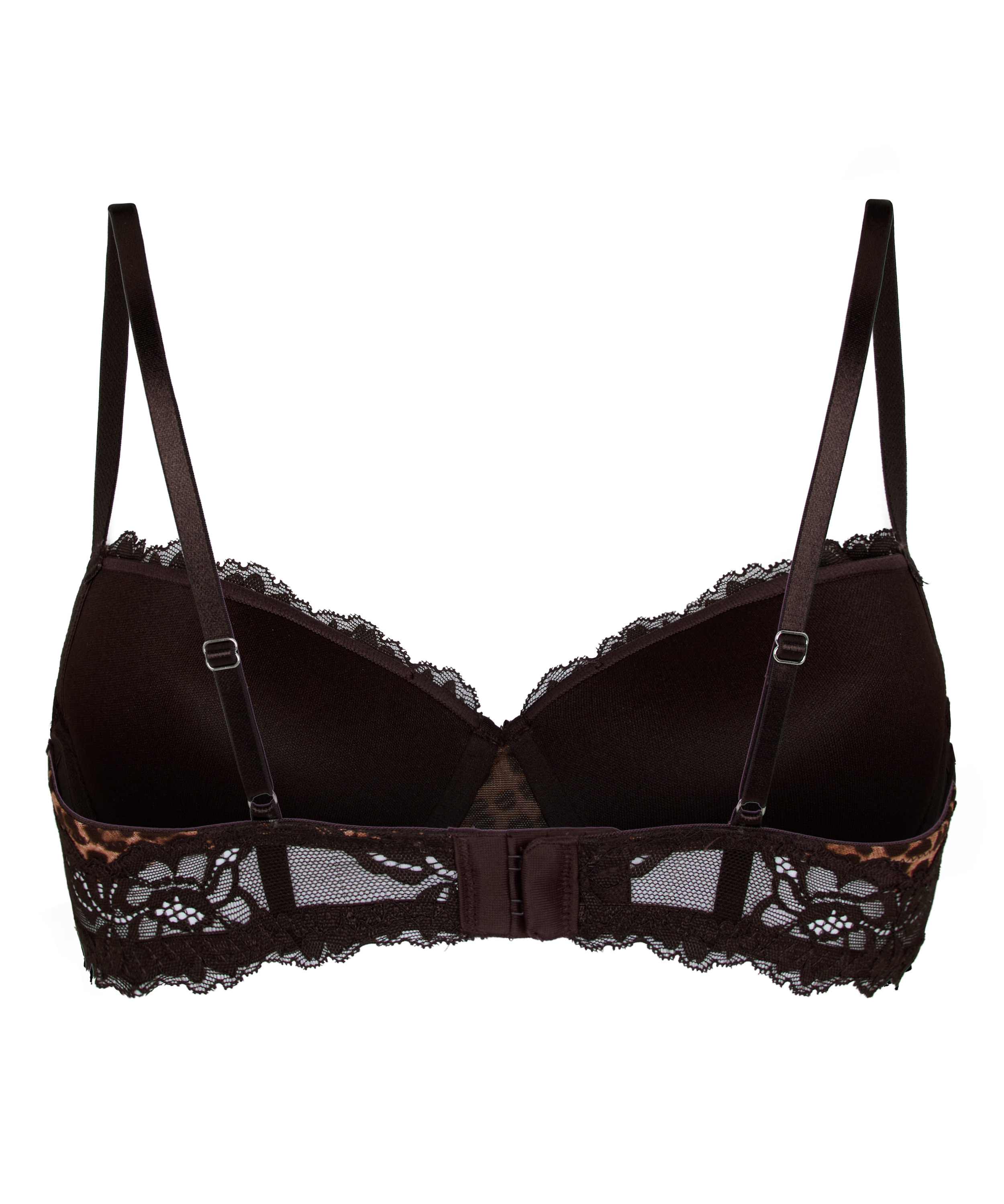 Padded Underwired Bra Gabrielle, Black, main