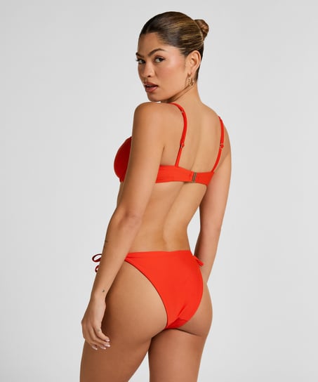 Luxe Bikini Bottom, Red