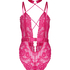 Private Brandy body open crotch, Pink