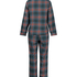 Flannel Pyjama Set, Green