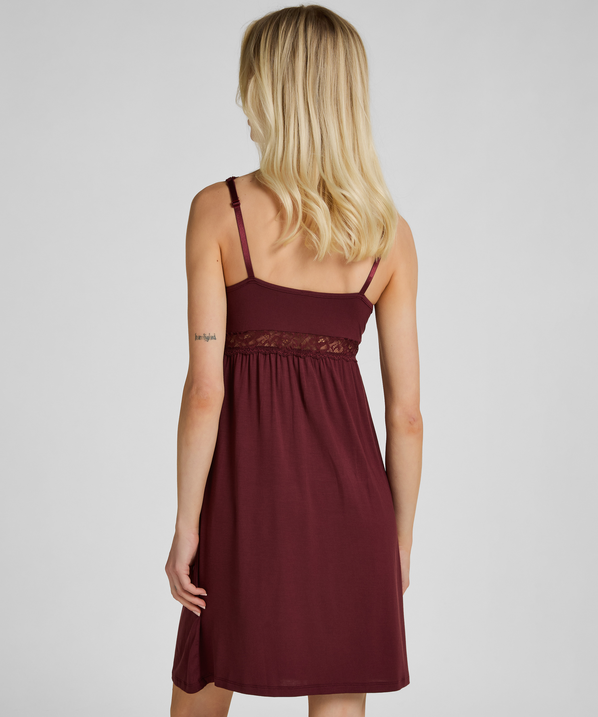 Jersey Slipdress, Purple, main