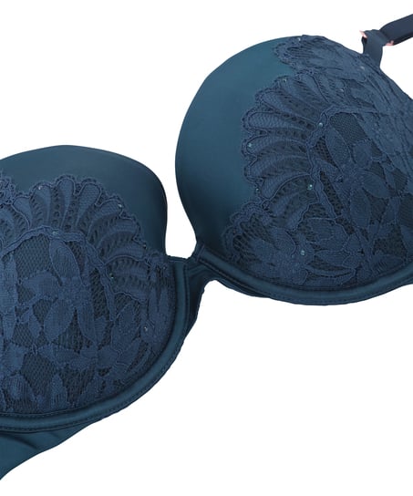 Josien Padded Underwired Bra, Blue