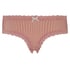 V-shaped Brazilian knickers mesh, Pink