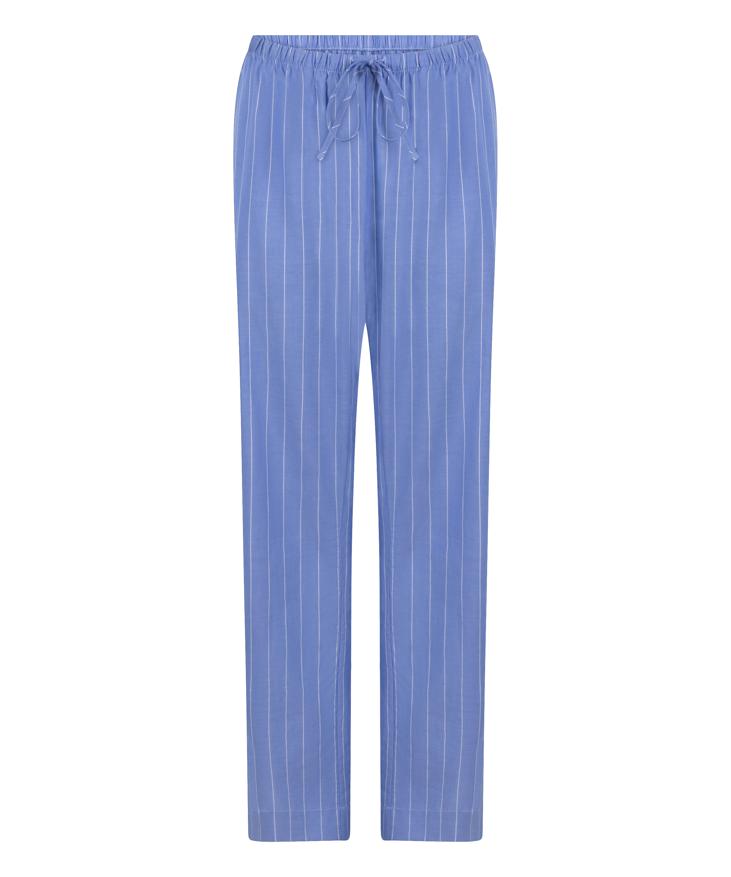 Pant Woven Cotton Stripe, Blue