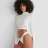 Crop top Lia HKM x NA-KD, White