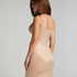 Sculpting scuba dress, Beige