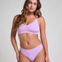 Dianne High Leg Thong, Purple