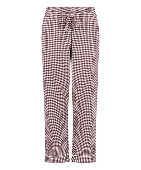 Flannel Pyjama Pants, Purple