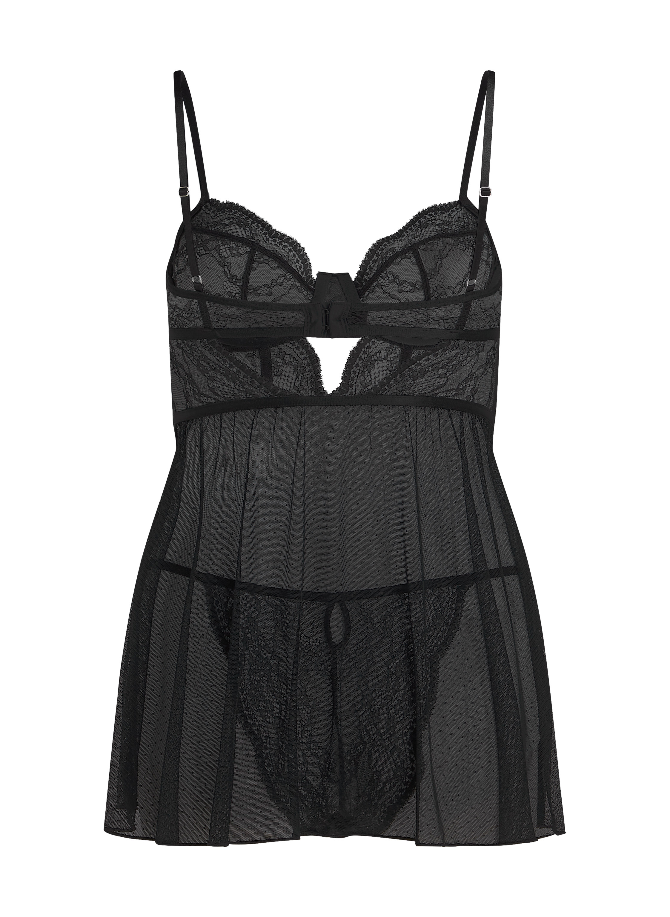 Isabelle Babydoll, Black, main