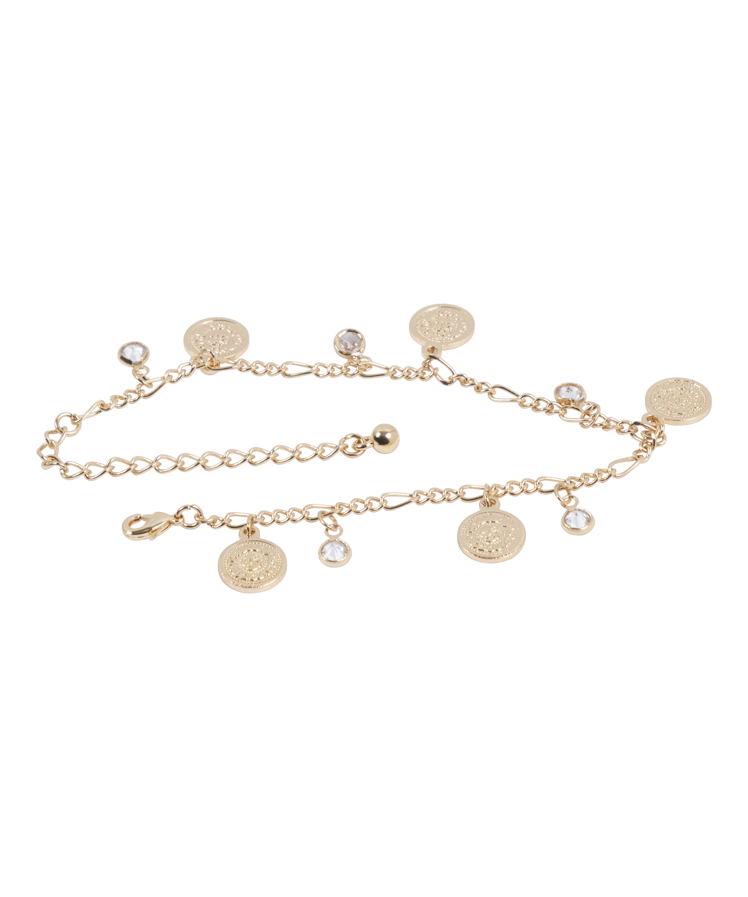 Pendant Bracelet, Yellow, main