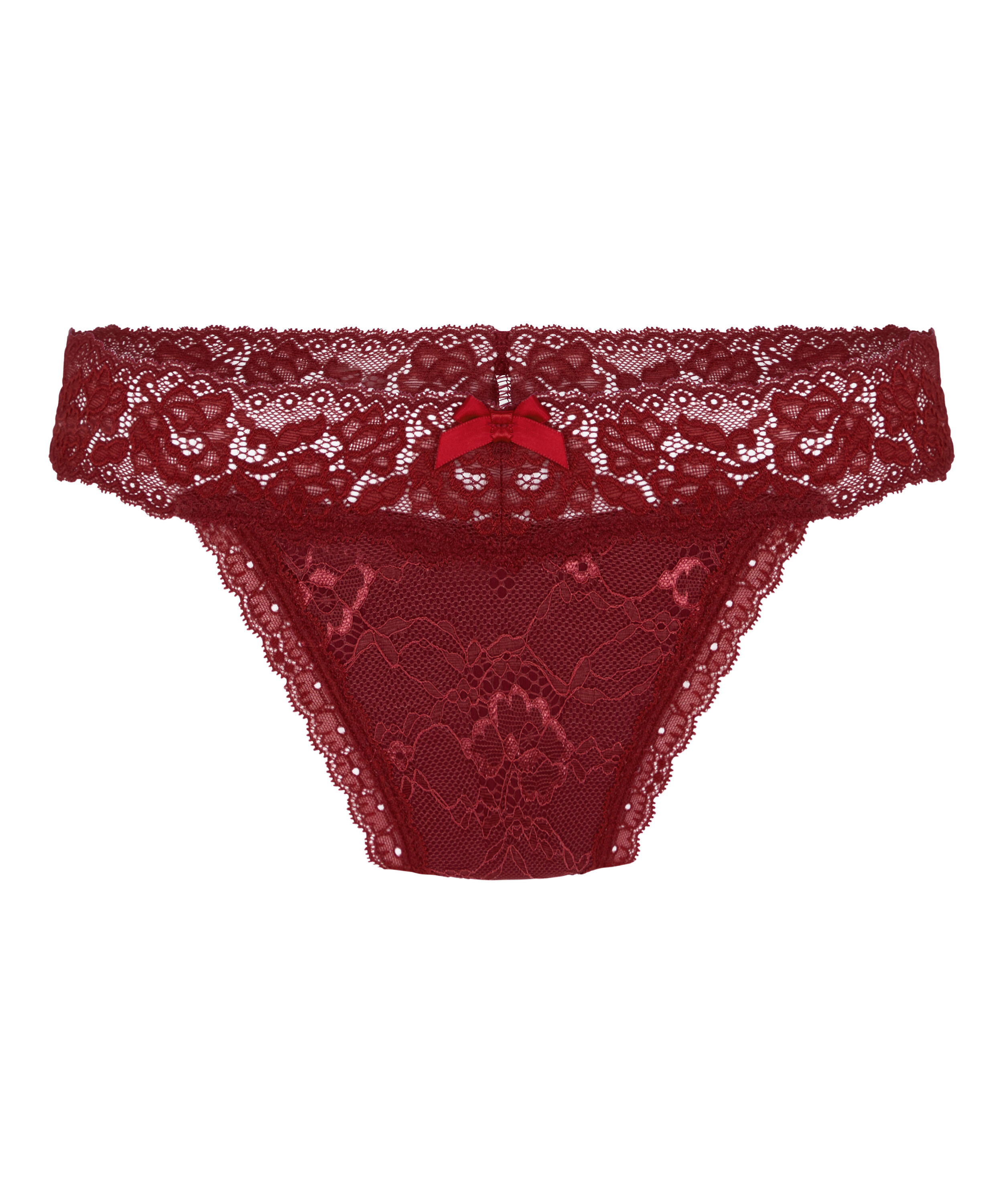 Madison Extra Low Thong, Red