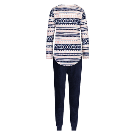 PJ Fleece Fairisle, Pink