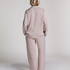 Satin Trousers, Beige
