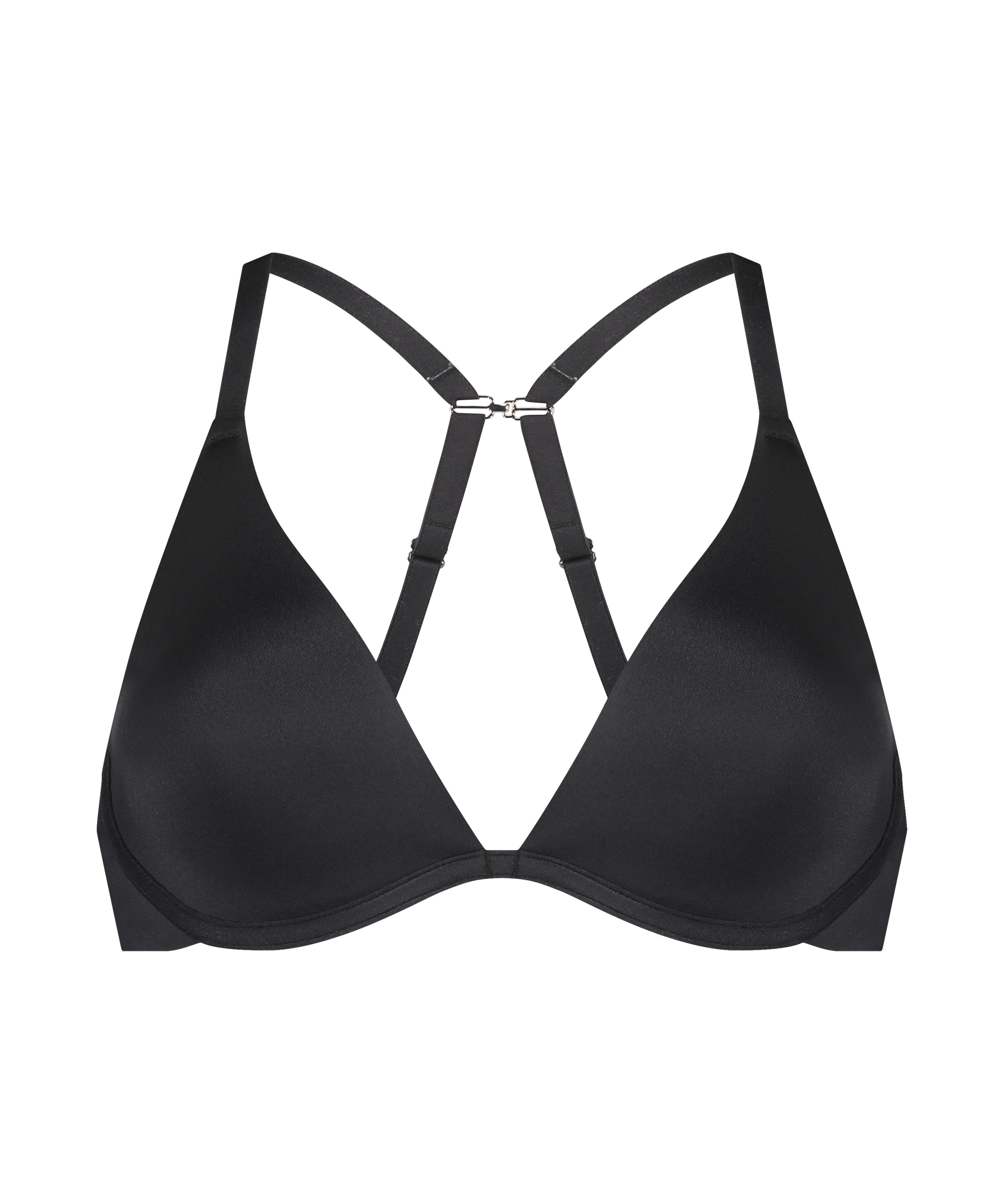 Smooth Non-Padded Underwired Bra, Black, main