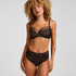 Non-Padded Underwired Bra Iris, Black