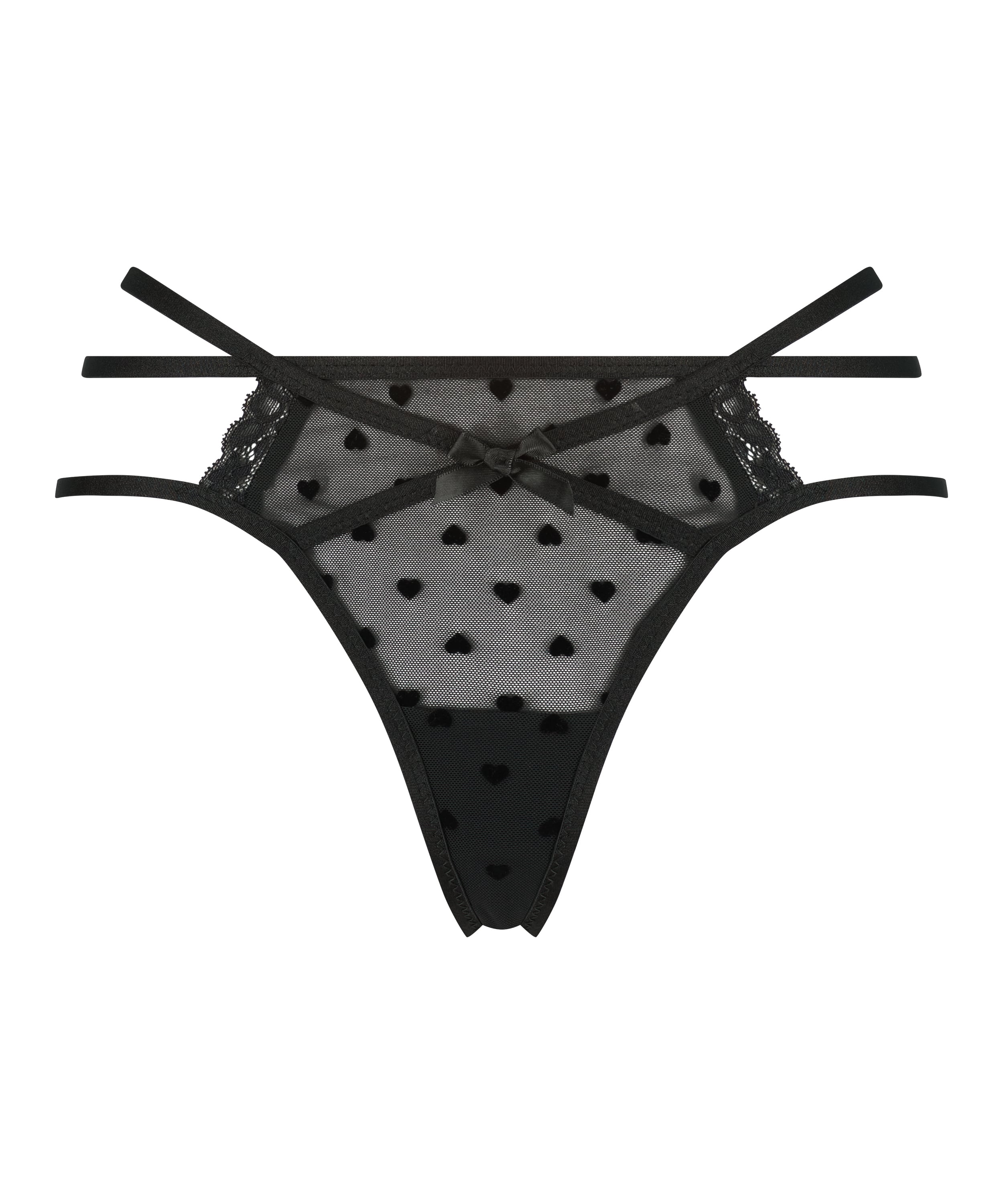 Melda thong, Black, main