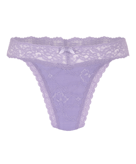 Madison Extra Low Thong, Purple