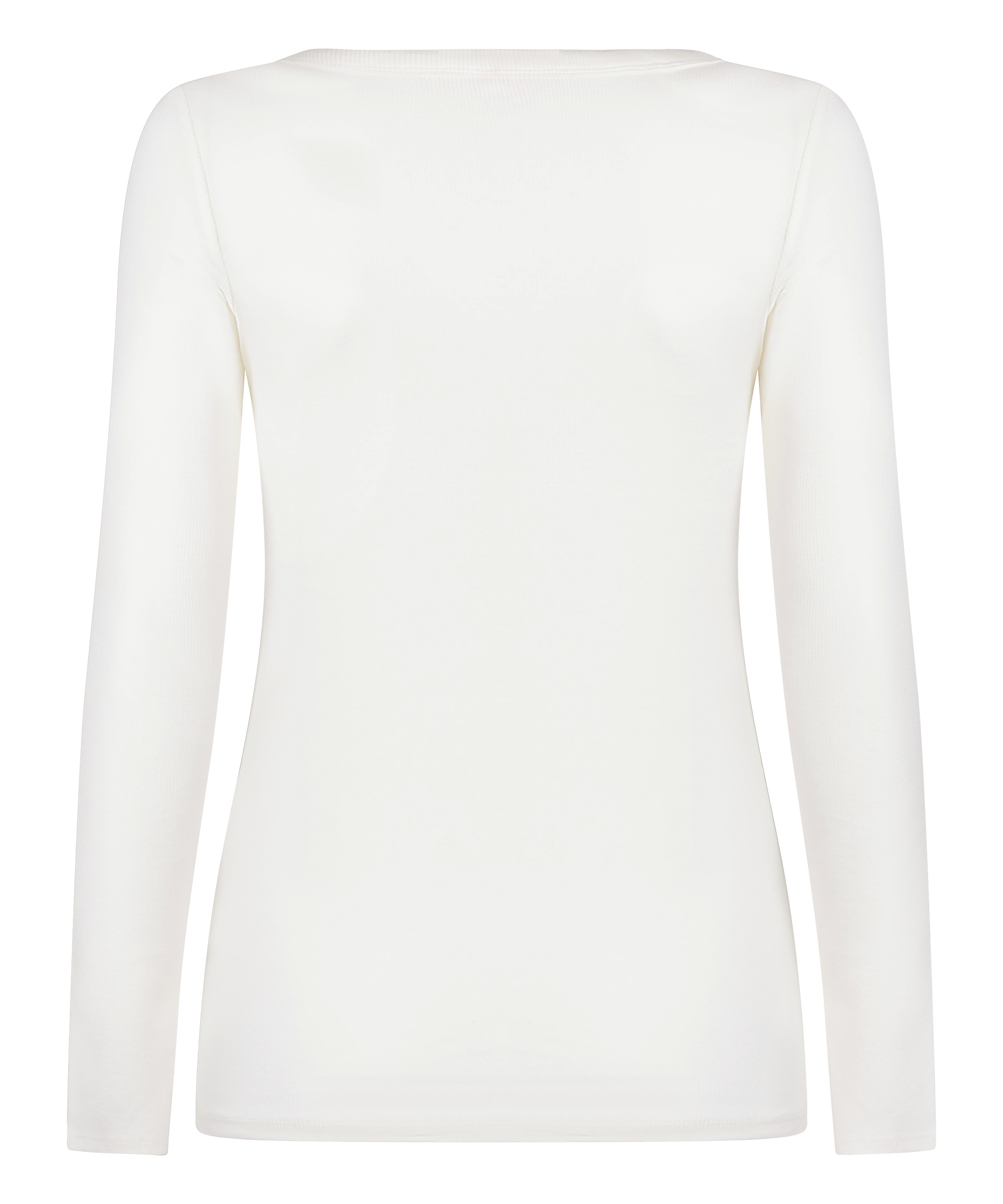 Cotton Pyjama Top, White, main