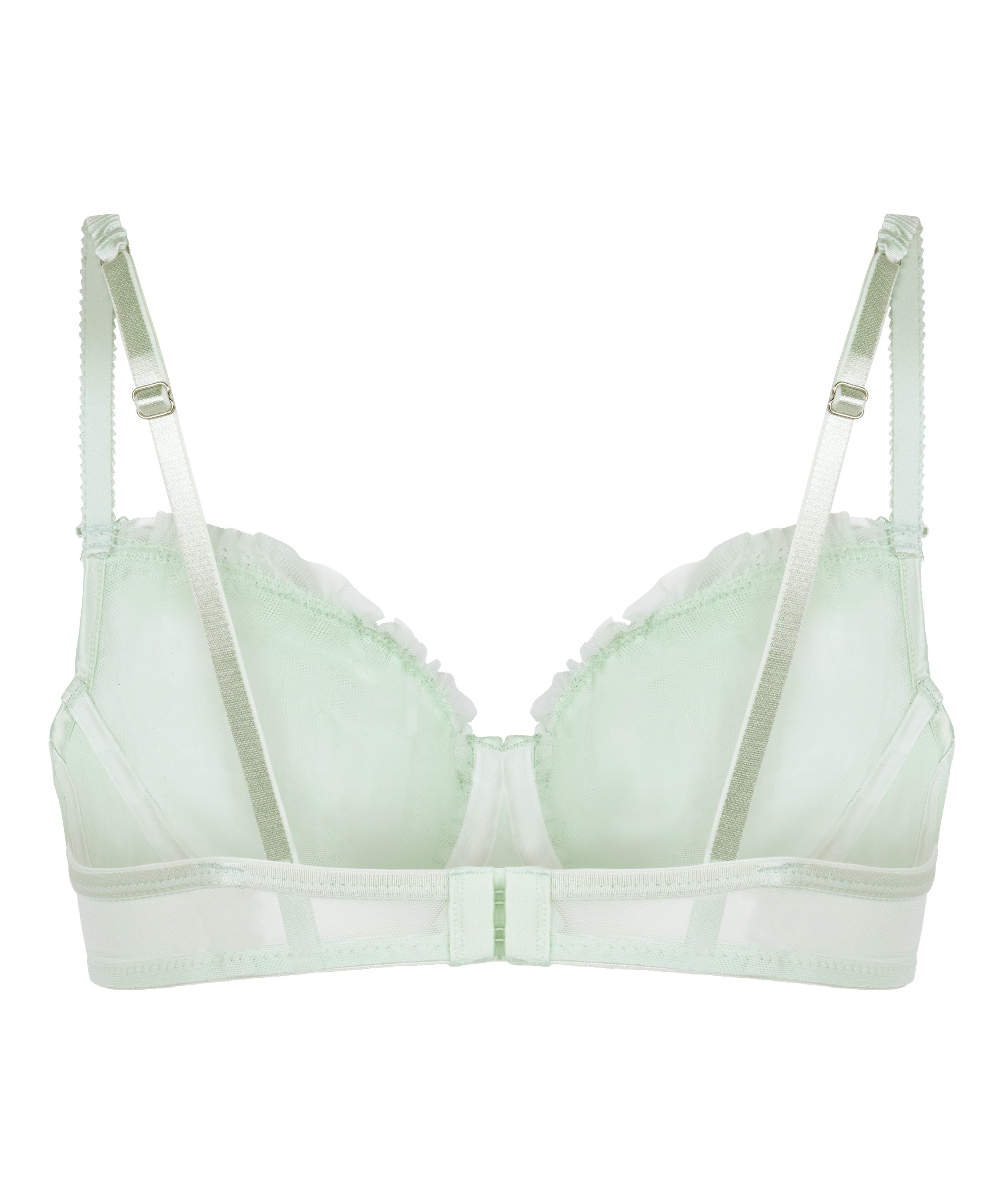 Claudia Non-Padded Underwired Bra, Green, main