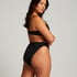 Scallop Rio Bikini Bottoms, Black