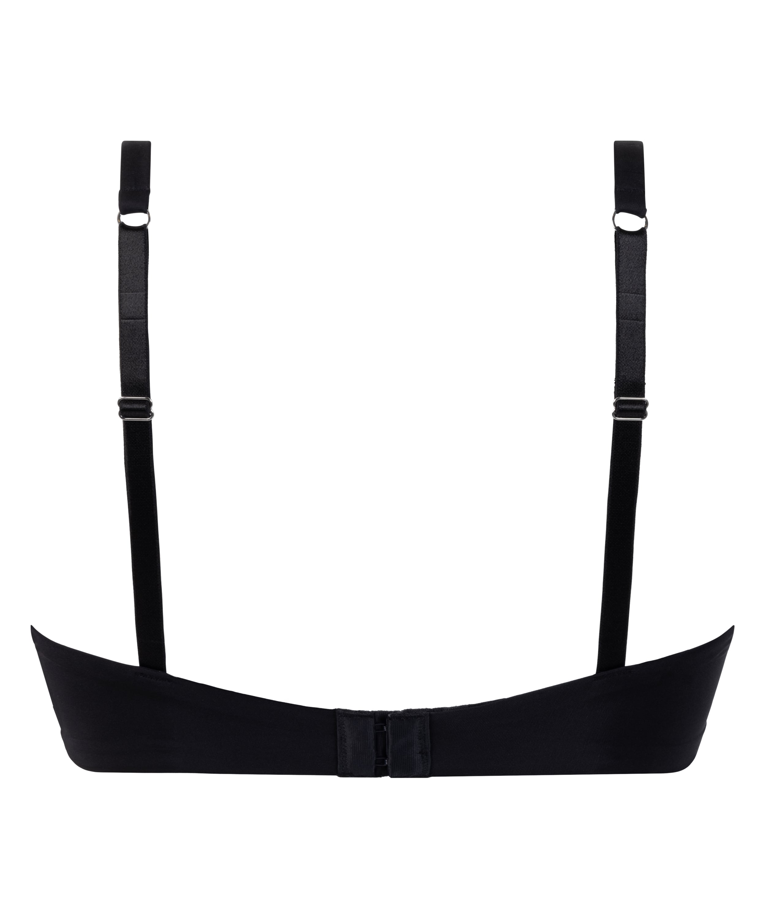 Lea Lace Padded Non-Wired Bra, Black, main