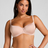 Smooth Padded Underwired Bra, Beige