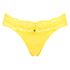Rose Extra Low Rise Thong, Yellow