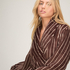 Soft Fleece Bathrobe, Brown